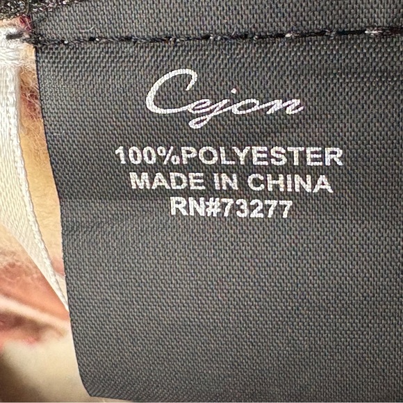 Plaid Ruana Poncho Wrap Fringe One Size NWT Cozy Winter Cape by Cejon - Picture 5 of 6